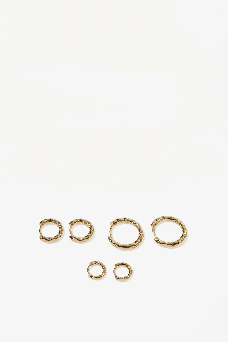 روبي 3Pk Mid Earring